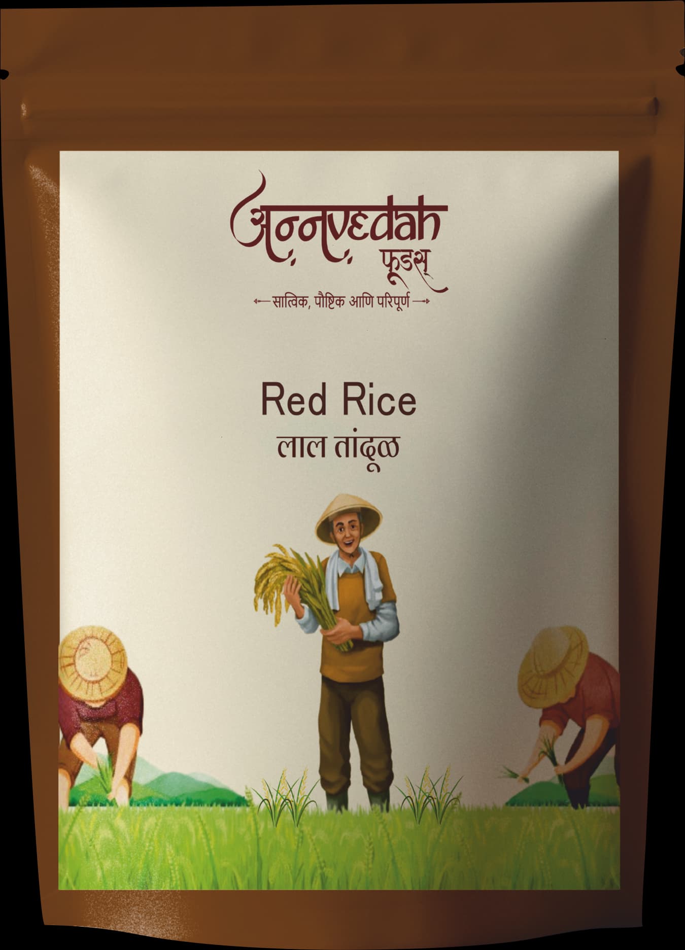 Unpolished Red Rice