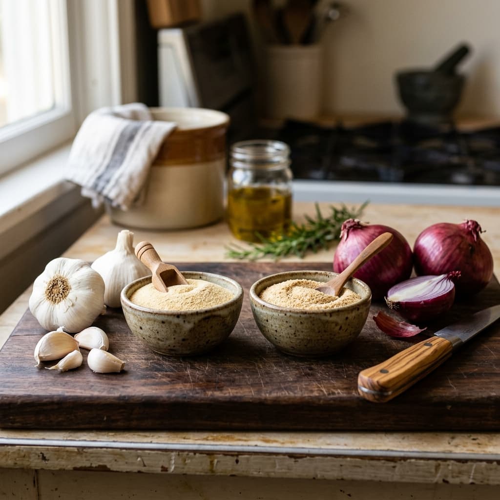 The Convenience of Garlic and Onion Powder